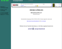 Screenshot archive.org von joerges-kanzlei.de, Stand 2004