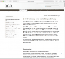 Screenshot BGB.Kommentar.de § 80